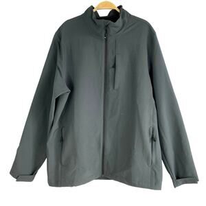 32 Degrees Heat Jacket Men Size LARGE Gray Boxy Relaxed Outdoor Gorpcore